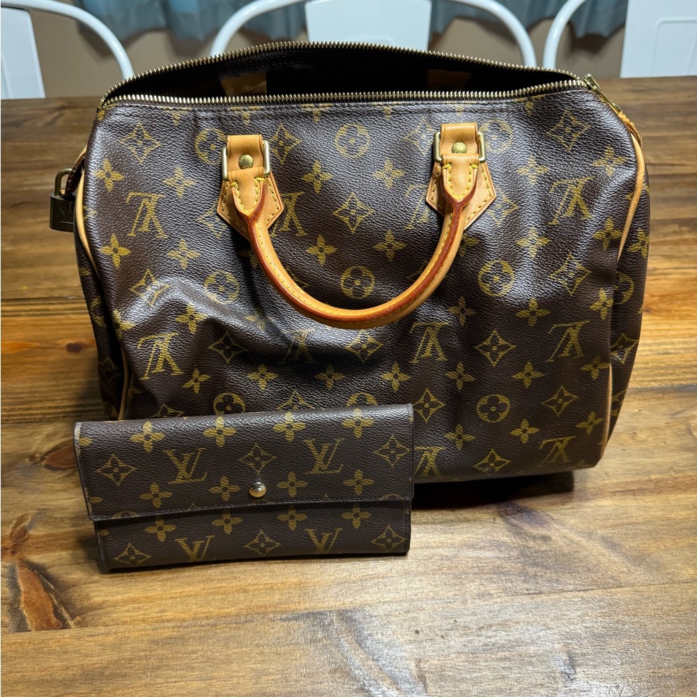 Louis Vuitton Monogram Brown Duffel Bag